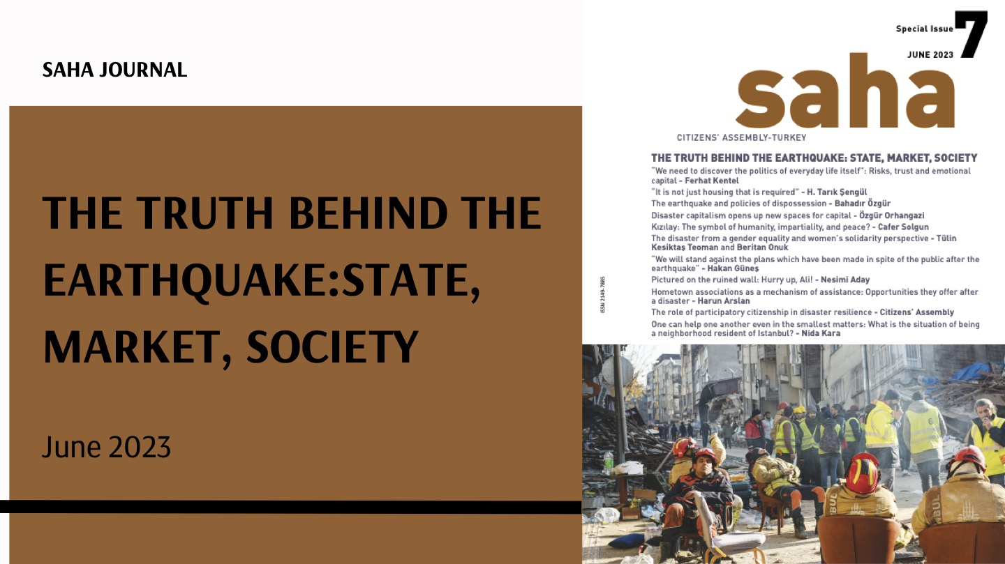 saha 7 - The Truth Behind the Earthquake: State, Market, Society